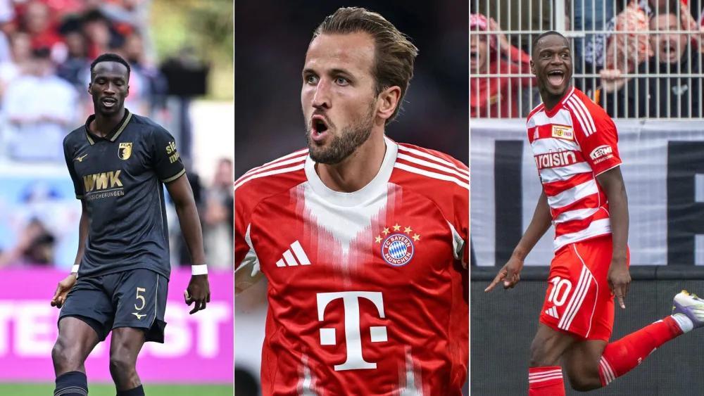 踢球者德甲首轮最佳阵：凯恩领衔锋线，拜仁5人入选